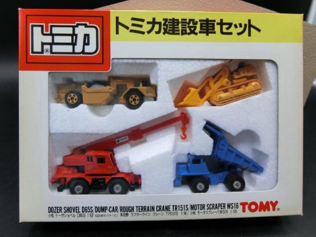 トミカ【日本製】建設車シリーズ | トミカ｜ギフトセット一覧【絶版 